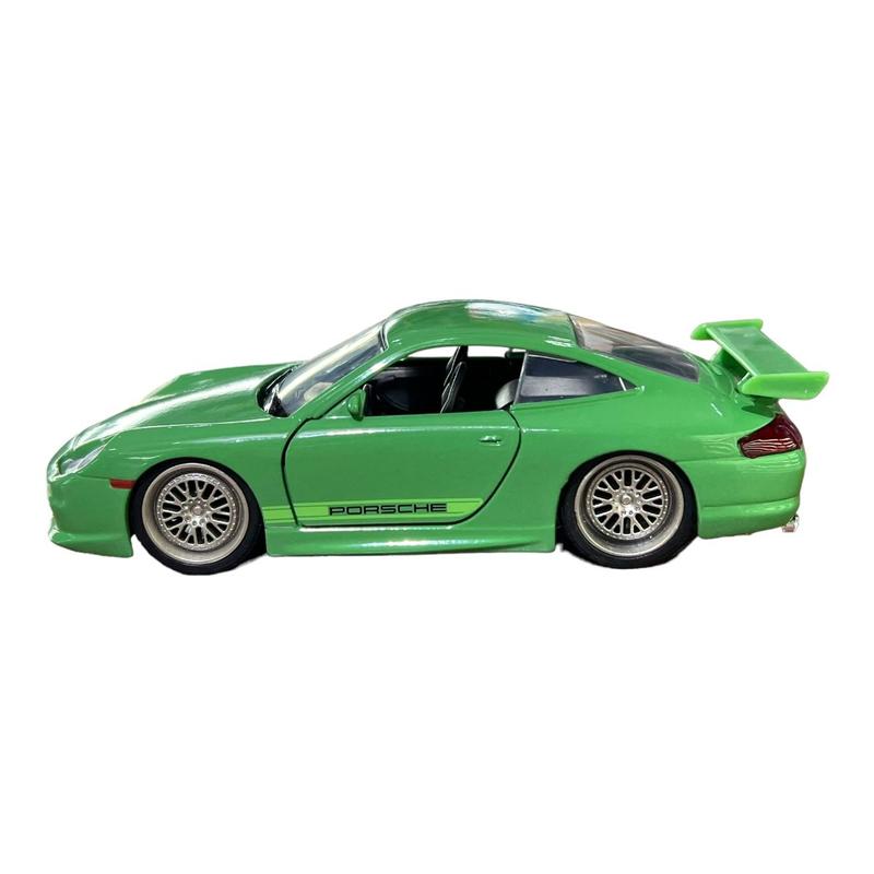Miniatura Porsche 911 GT3 Verde Pink Slips Jada 1:32 - Miniaturas